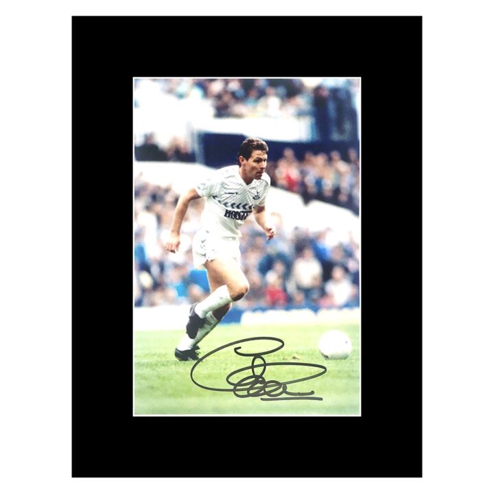 Clive Allen Signed Photo Display 8x6 - Tottenham Hotspur F.C. Icon