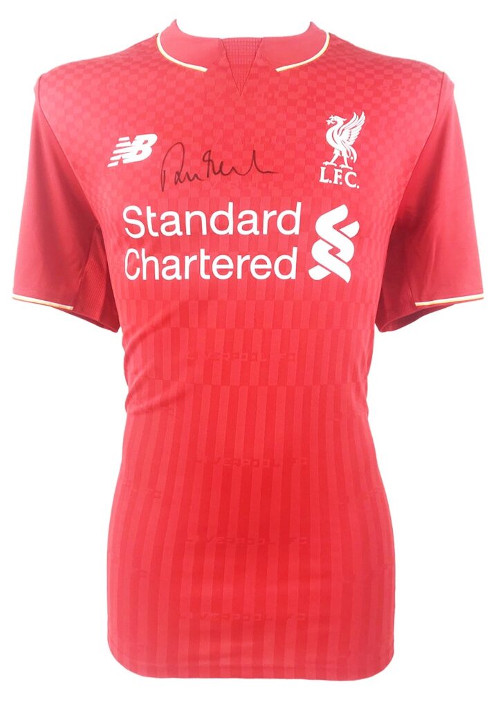 Signed Robbie Fowler Shirt - Liverpool FC Icon