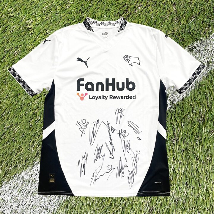 Signed Derby County Shirt - EFL Championship 2025