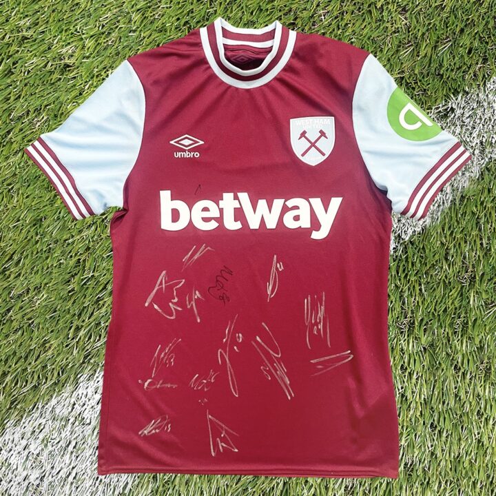 Signed West Ham United F.C. Shirt - Premier League 2024/25