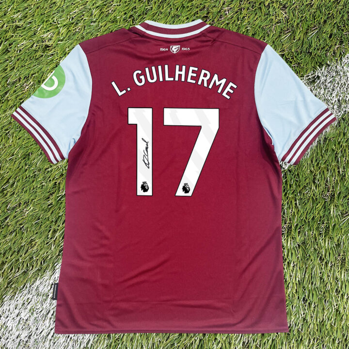 Signed Luis Guilherme Shirt - West Ham United 2025