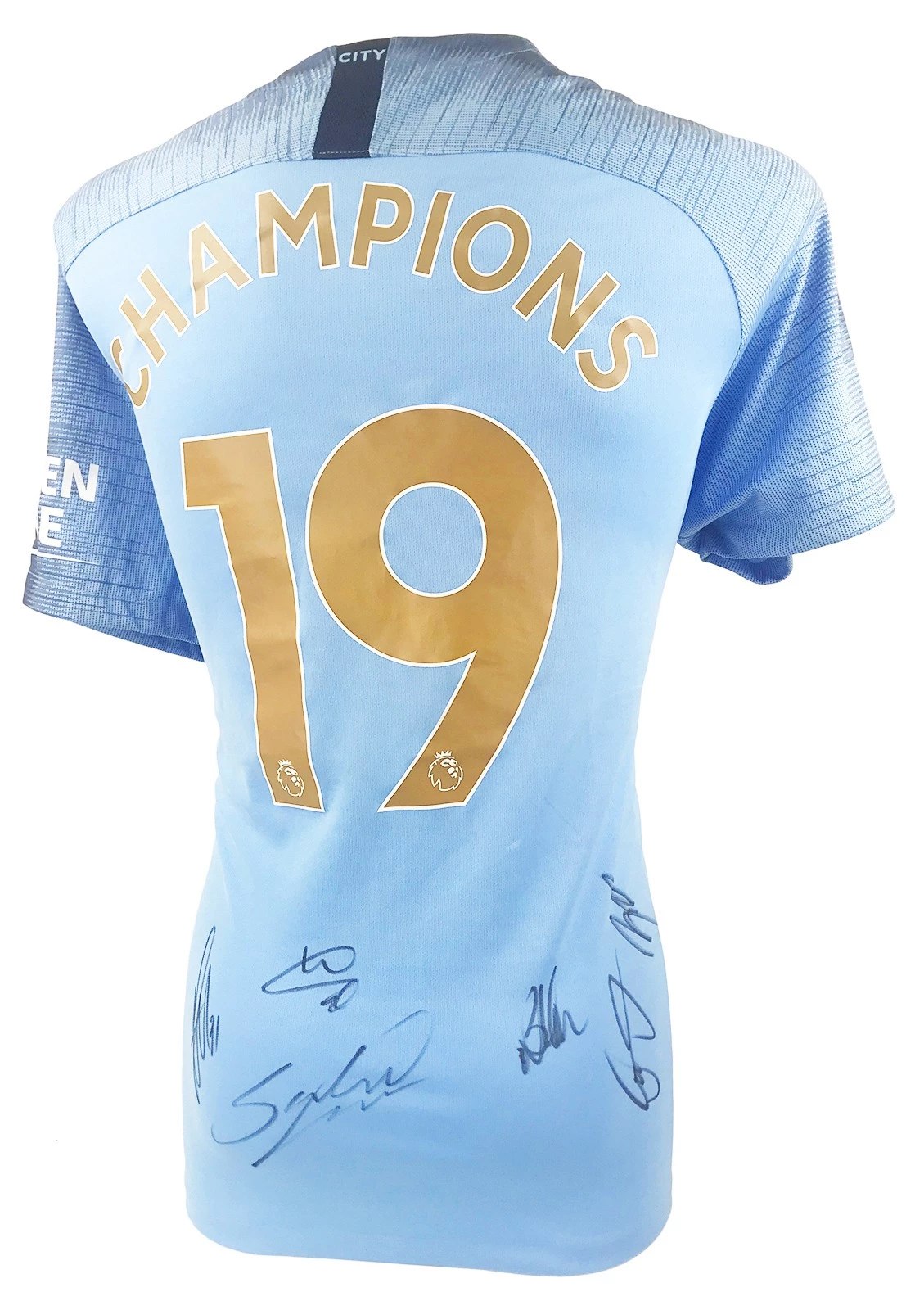 2019/20 Kevin De Bruyne Signed Manchester City Jersey Beckett BAS Witnessed