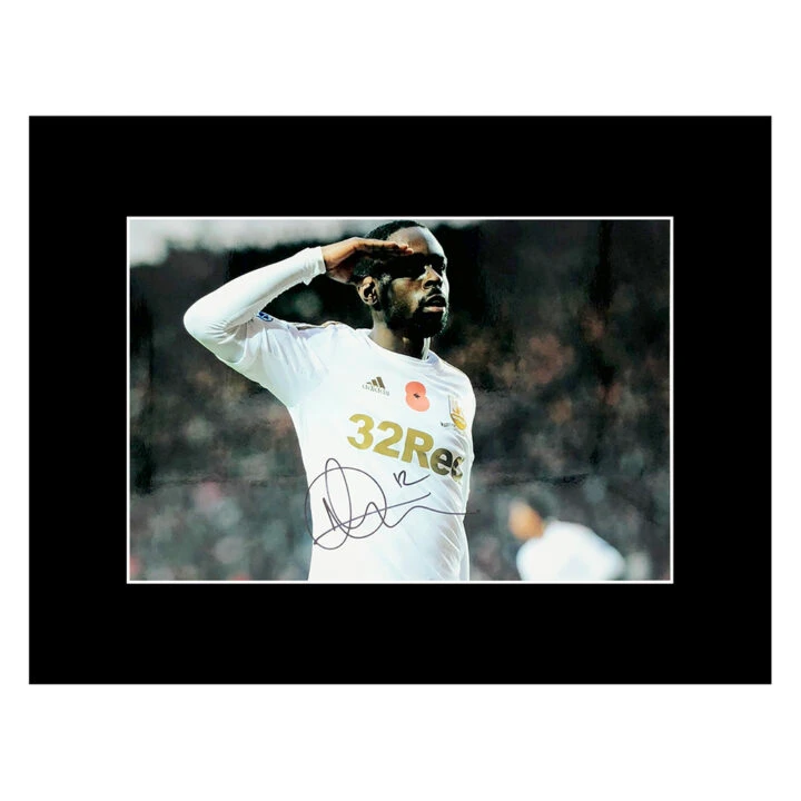 Signed Nathan Dyer Photo Display - Swansea City Autograph