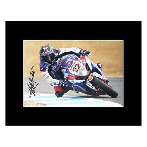 Alex Lowes Signed Photo Display - Moto GP Icon