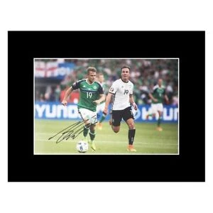 Jamie Ward Signed Photo Display - Northern Ireland Autograph