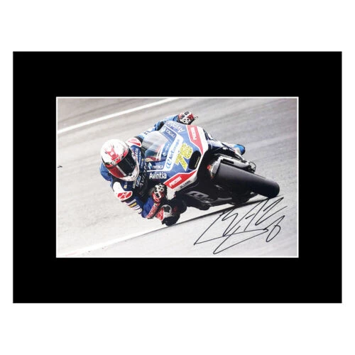 Signed Loris Baz Photo Display - World Superbike Autograph