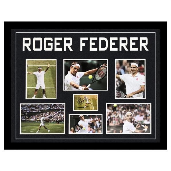 Signed Roger Federer Memorabilia, Tennis Caps, Balls, Racquets, Photos