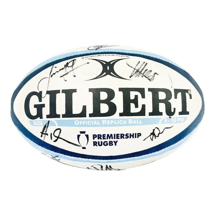 Signed Leicester Tigers Ball - Premiership Rugby Champions 2022