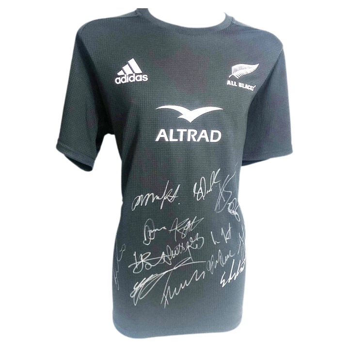 Signed All Blacks Shirt - Squad Autographed Jersey 2023