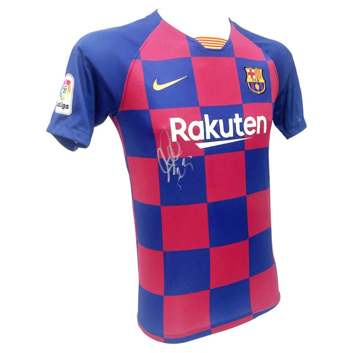 Signed Samuel Umtiti Shirt - FC Barcelona Icon Jersey