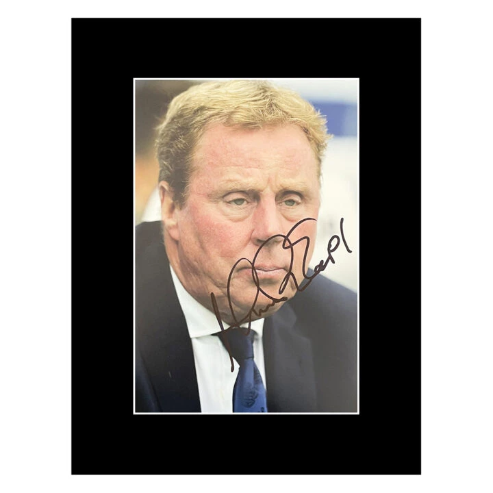 Signed Harry Redknapp Photo Display - 16x12 QPR Icon Autograph