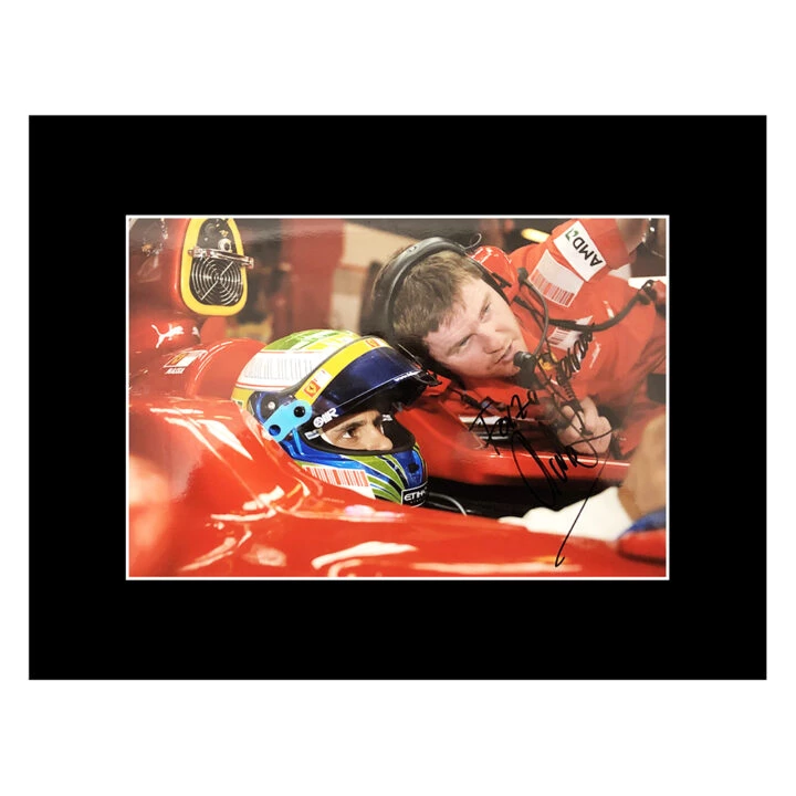 Signed Rob Smedley Photo Display - 16x12 Ferrari Icon Autograph