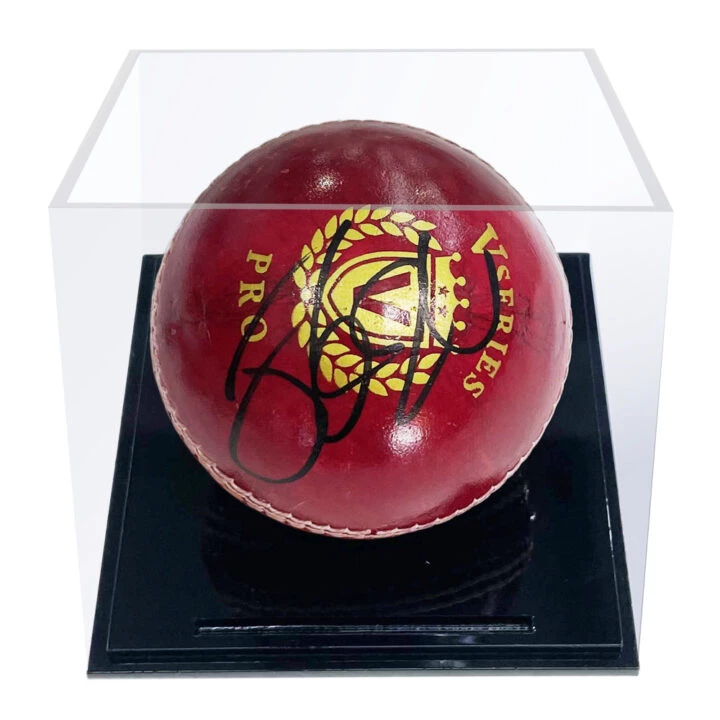 Signed Josh Hazlewood Framed Cricket Ball - Ashes Series 2023