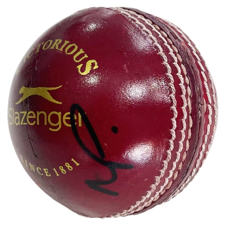Signed Matthew Potts Cricket Ball - Ashes Series 2023