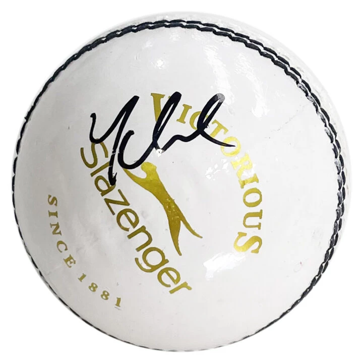 Signed Mitchell Marsh Cricket Ball - Australia Icon Autograph