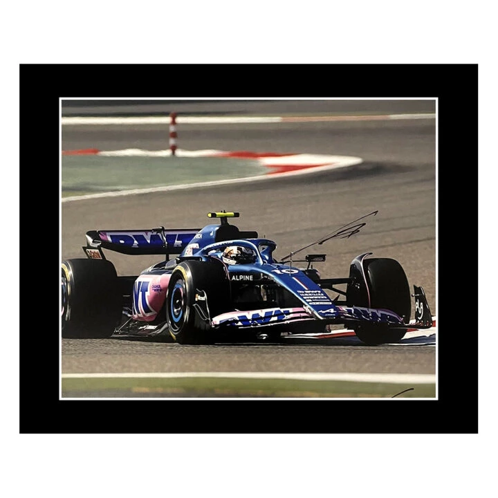 Signed Pierre Gasly Photo Display - 12x10 Formula 1 Icon Autograph