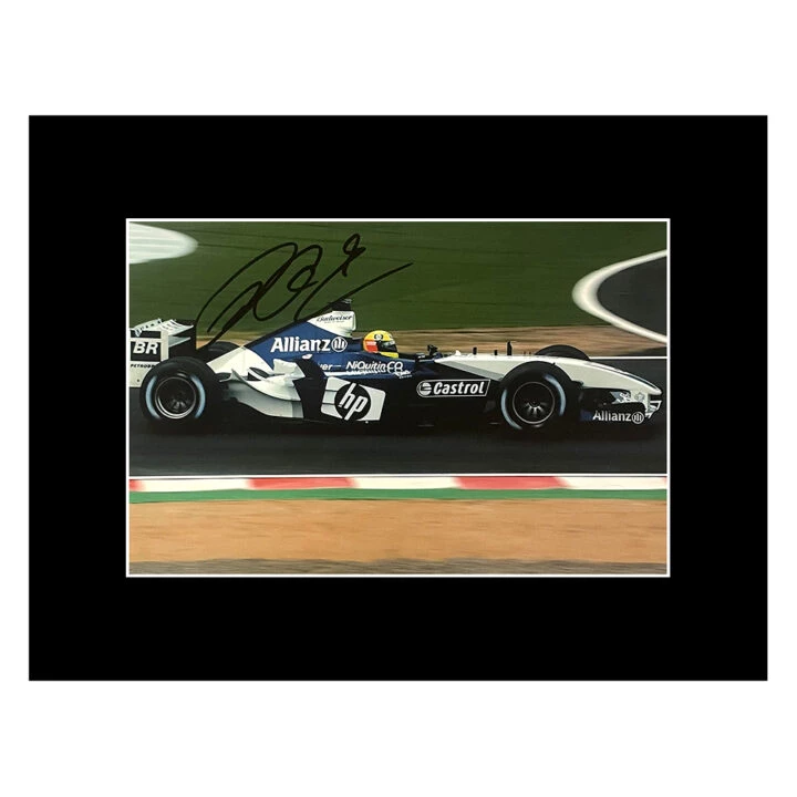 Signed Ralf Schumacher Photo Display - 16x12 Formula 1 Icon