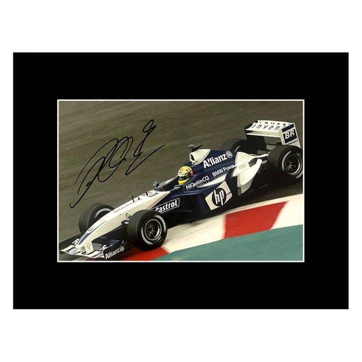 Signed Ralf Schumacher Photo Display - 16x12 Formula 1 Icon Autograph