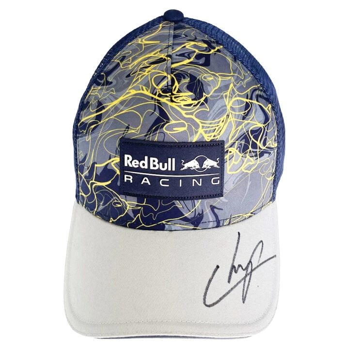 Signed Sergio Perez Red Bull Cap - Azerbaijan GP Winner 2023