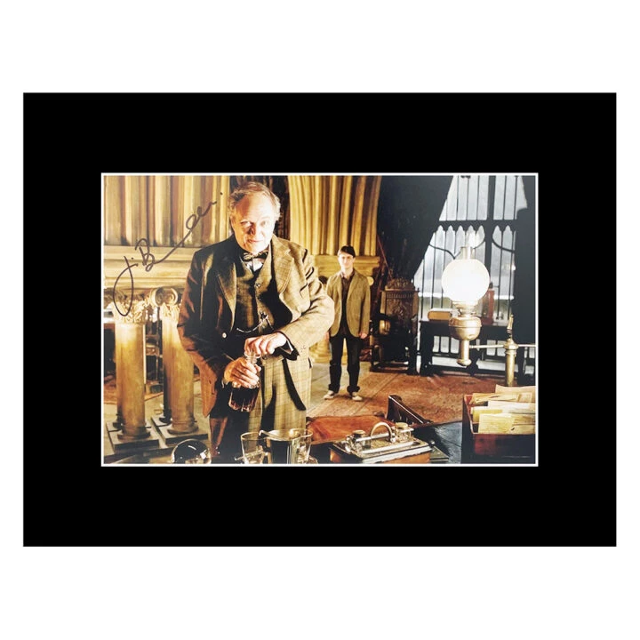 Jim Broadbent Signed Photo Display - 16x12 Harry Potter Autograph