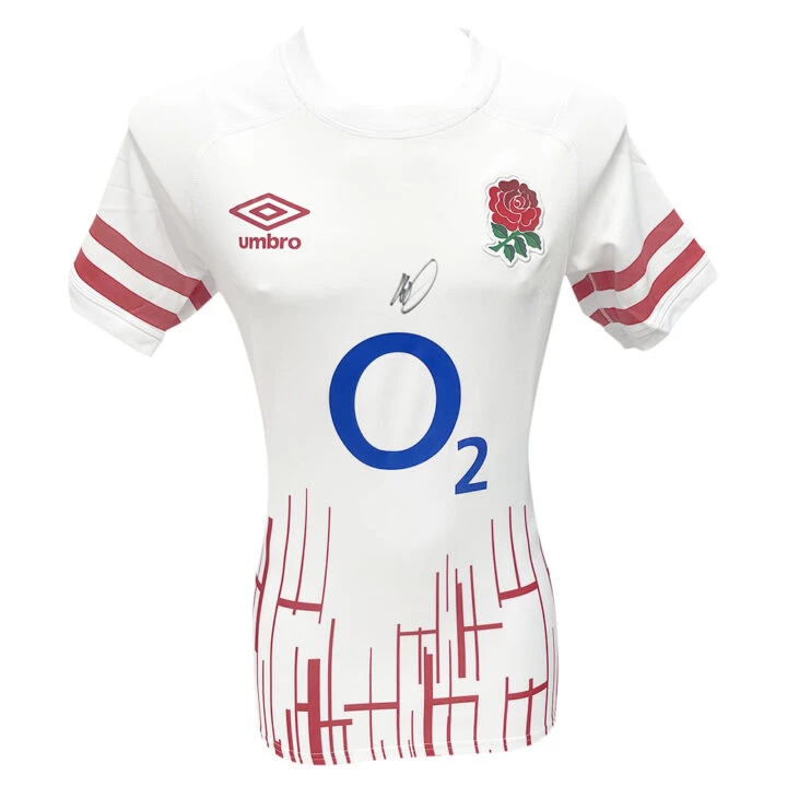 Signed Alex Dombrandt Shirt - England Rugby Icon