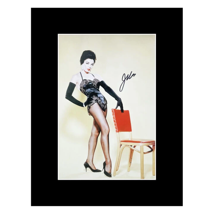 Signed Joan Collins Photo Display - 16x12 Film Icon Autograph