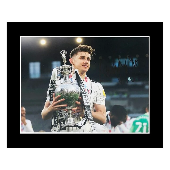 Signed Tom Cairney Photo Display 12×10 – Fulham Icon