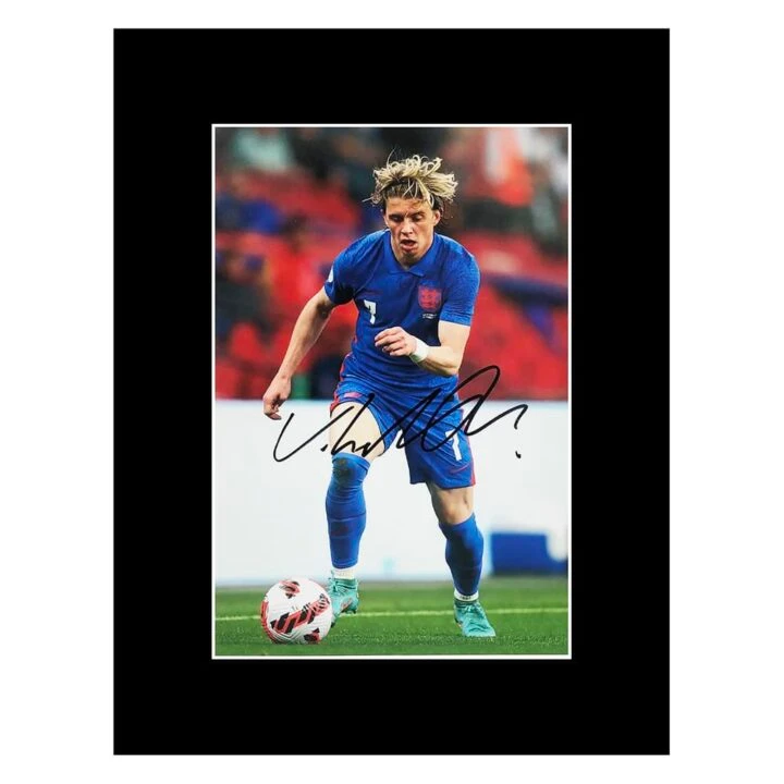 Signed Conor Gallagher Photo Display 16×12 – England Icon