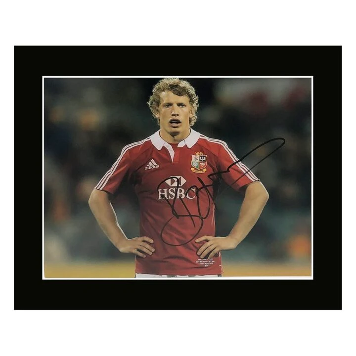 Signed Billy Twelvetrees Photo Display 12×10 – British & Irish Lions Icon