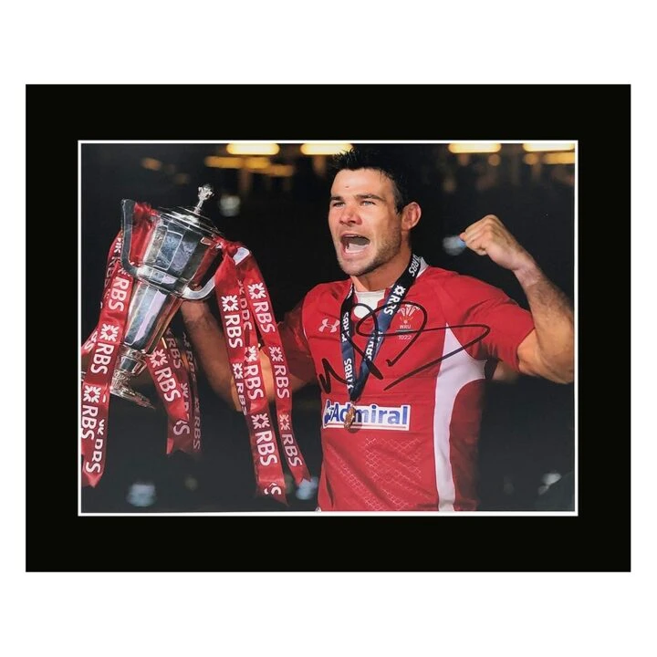 Signed Mike Phillips Photo Display 12x10 - Grand Slam 2012