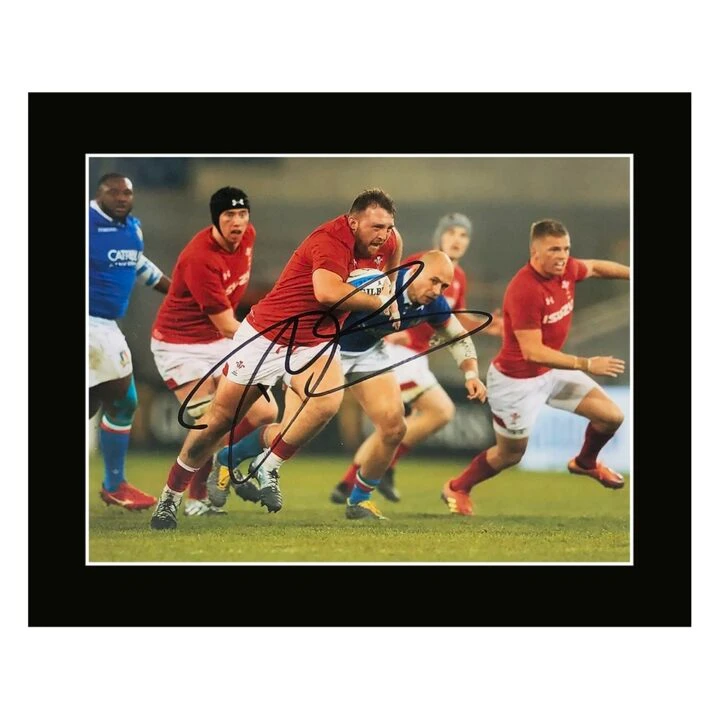 Signed Dillon Lewis Photo Display 12×10 – Wales Icon