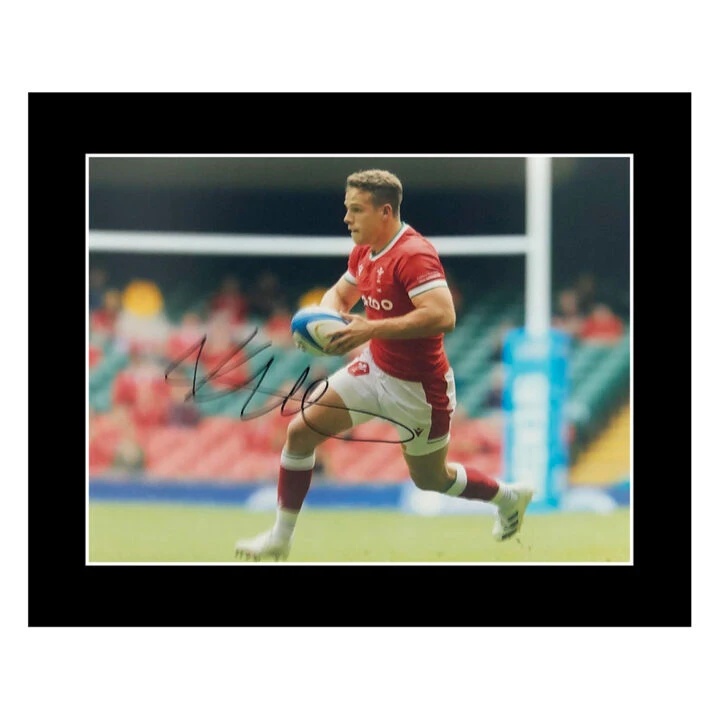 Signed Kieran Hardy Photo Display 12x10 - Wales Rugby Icon Autograph