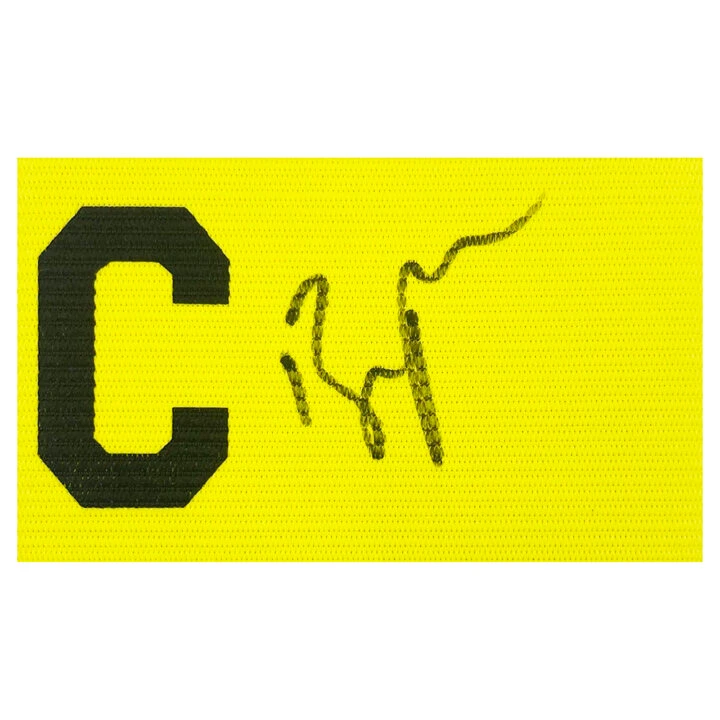 Signed Ben Foster Captain Armband - Manchester United Icon