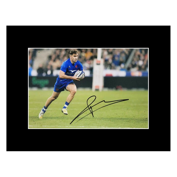 Signed Damian Penaud Photo Display 16x12 - France Icon