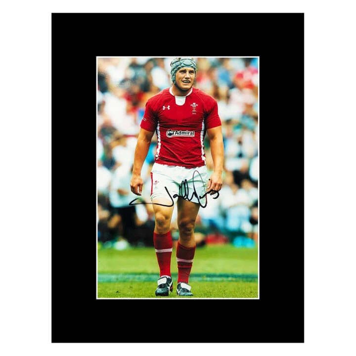 Signed Jonathan Davies Photo Display 16x12 - Wales Icon