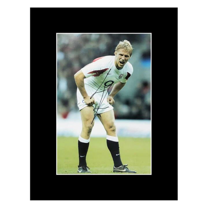 Signed Lewis Moody Photo Display 16x12 - England Icon