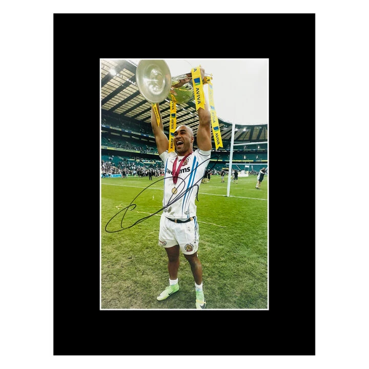 Olly Woodburn Signed Photo Display 16x12 - Exeter Chiefs Icon