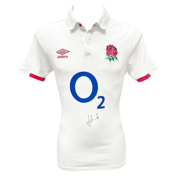 Signed James Haskell Shirt - England Rugby Icon