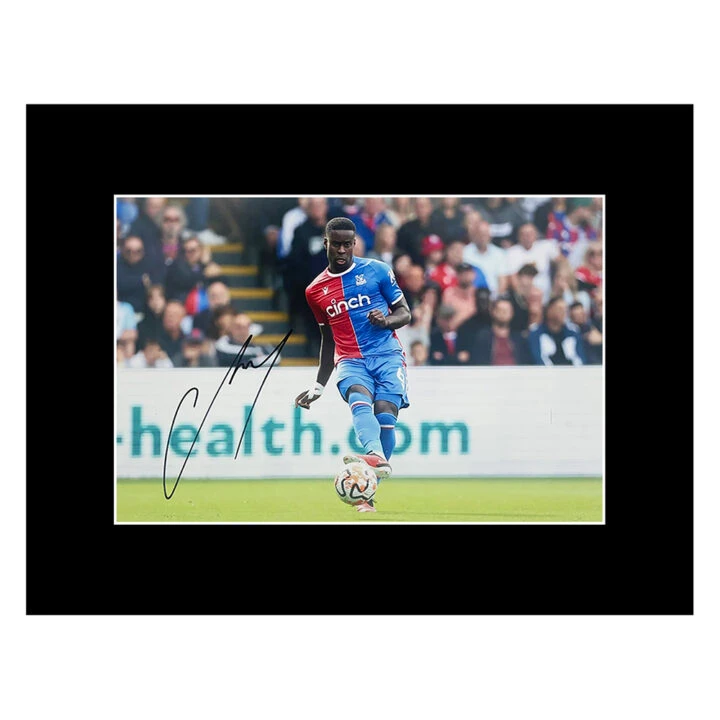 Autograph Marc Guehi Photo Display 16x12 - Crystal Palace FC
