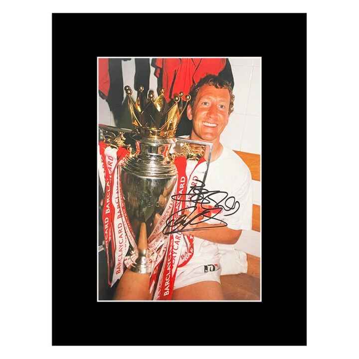 Autograph Ray Parlour Photo Display 16x12 - Premier League Winner 2002