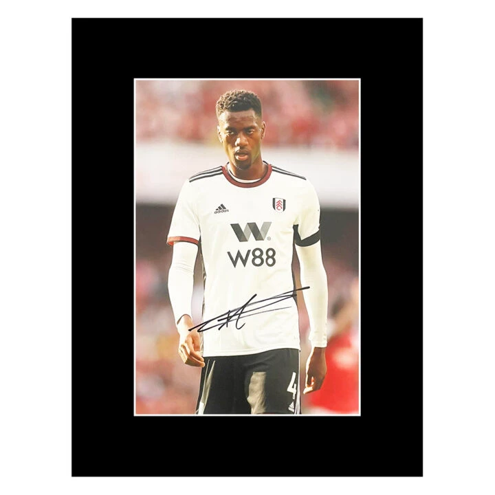 Autograph Tosin Adarabioyo Photo Display 16x12 - Fulham FC Icon