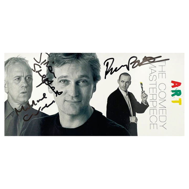 Signed ART Leaflet - Shepherd, Garner and Boulter Autograph