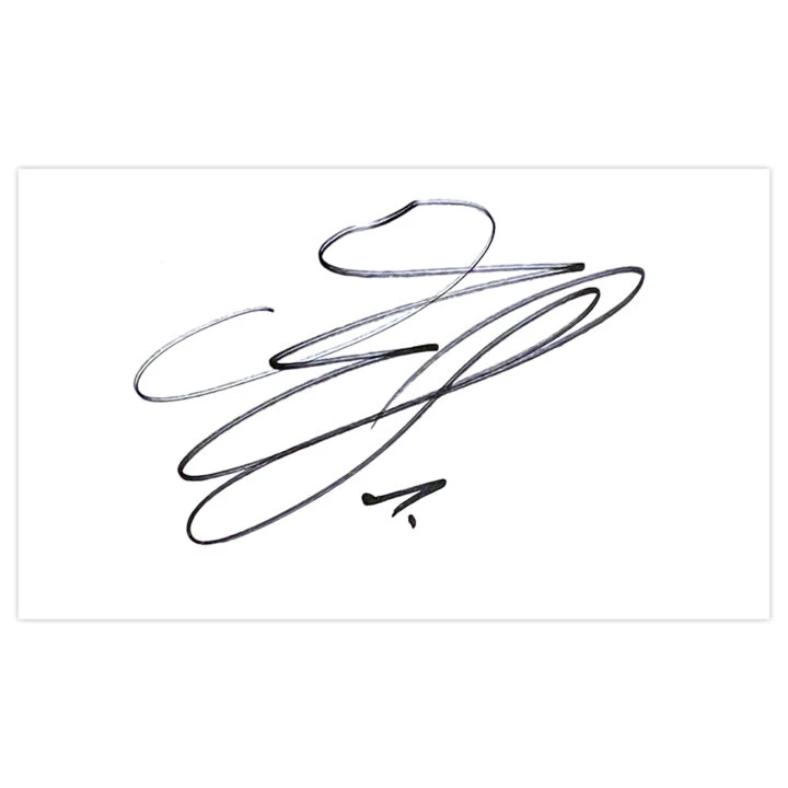Signed Adam Bogdan White Card - Bolton Wanderers Autograph