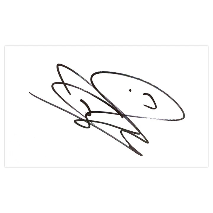 Signed Conor Doyle White Card - Derby County Autograph
