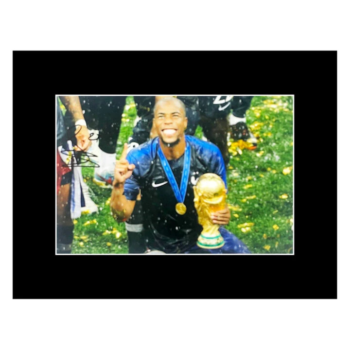 Signed Djibril Sidibe Photo Display 16x12 - World Cup Winner 2018