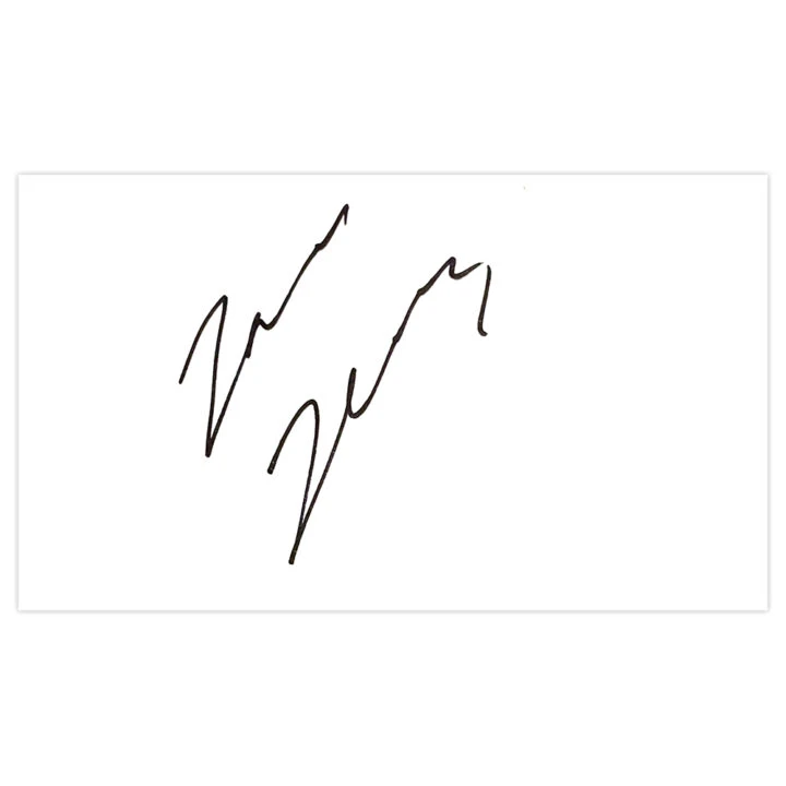 Signed Jake Jervis White Card - Plymouth Argyle Autograph