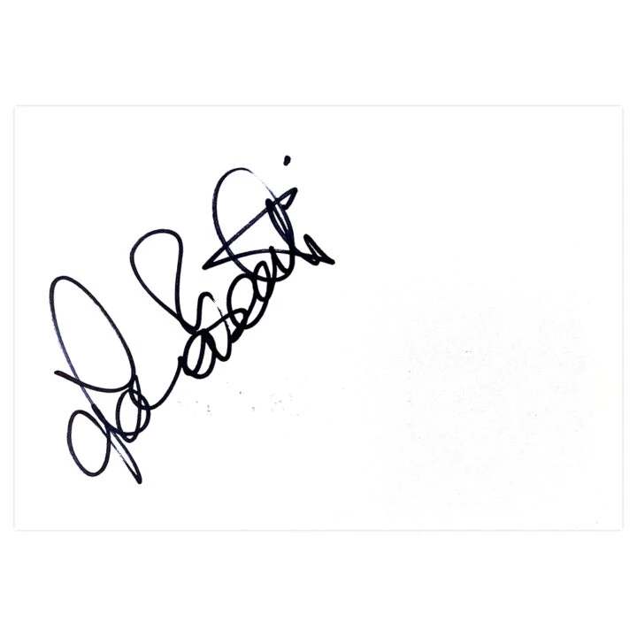 Signed James Beattie White Card - Southampton Autograph