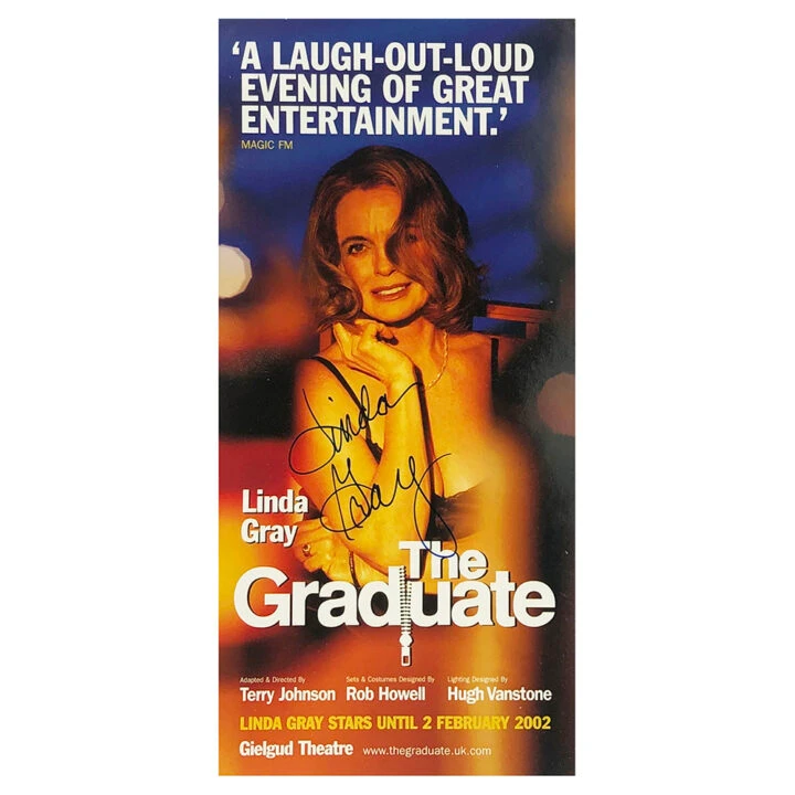 Signed Linda Gray Photo - The Graduate Icon