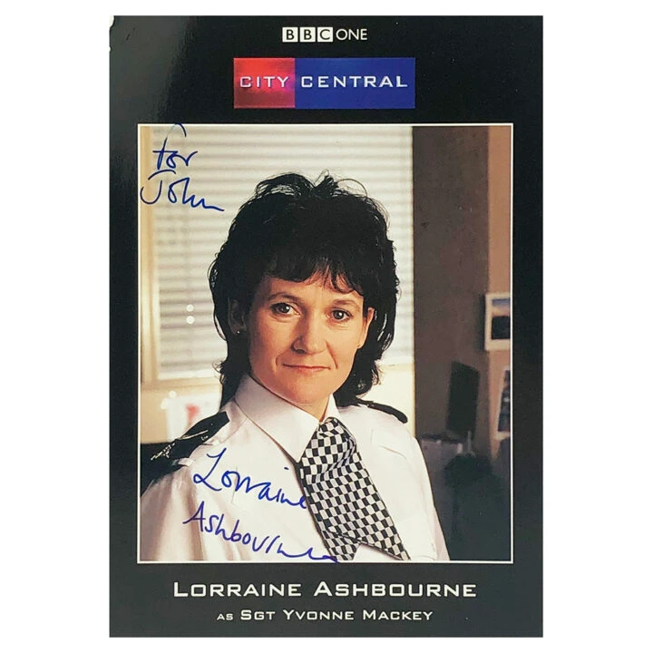 Signed Lorraine Ashbourne Photo - Dedicated to John