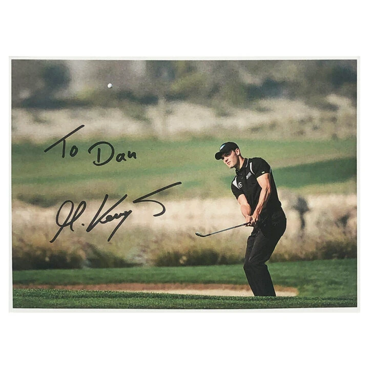 Signed Martin Kaymer Photo - Dedicated to Dan